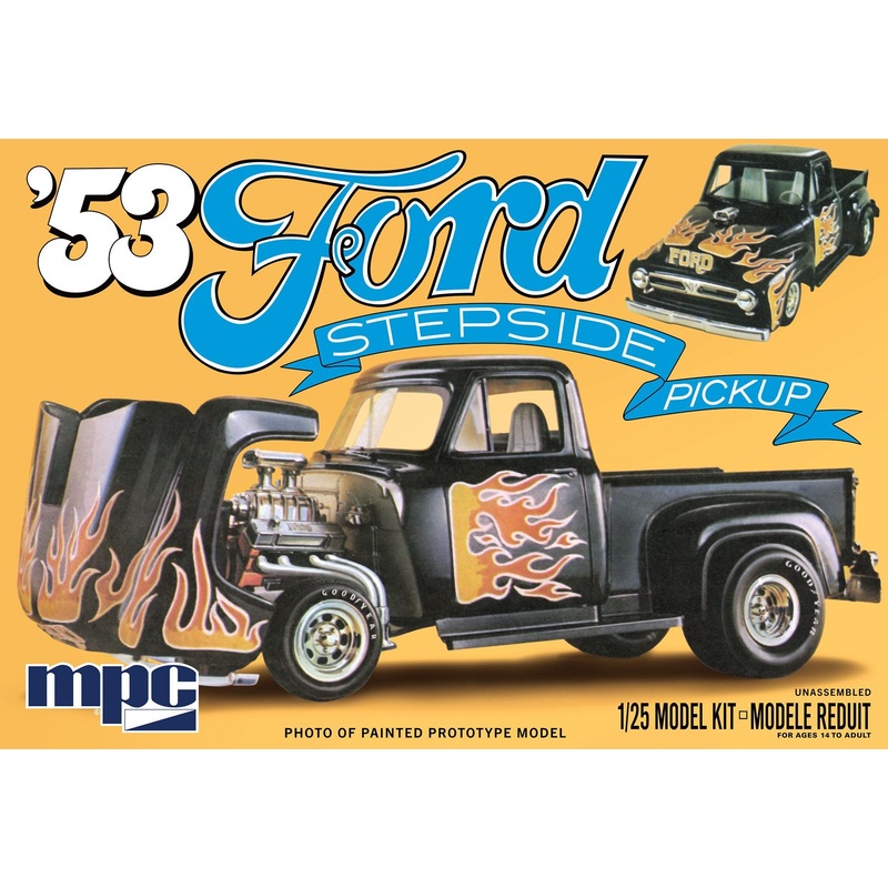 MPC 1:25 1953 Ford Pickup Flip-Nose