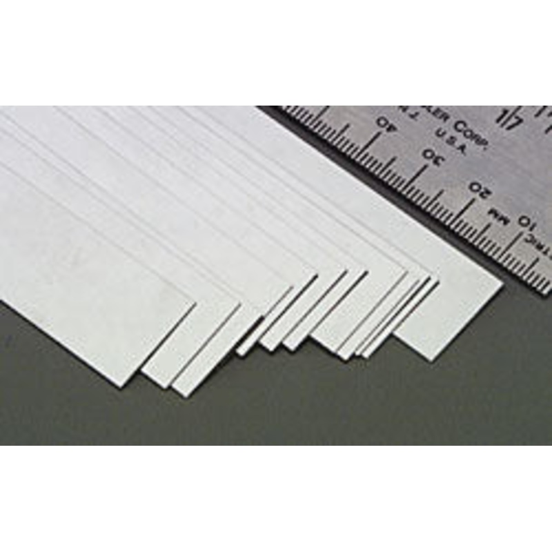 KS Metals Stainless Steel 12 Strip .018X1/2 10Pc
