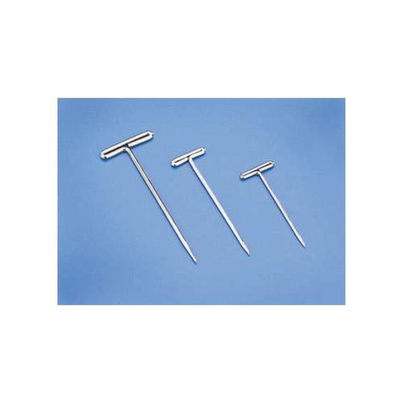 Dubro 100 Nickel Plated T/Pins 1-1/4 Inch