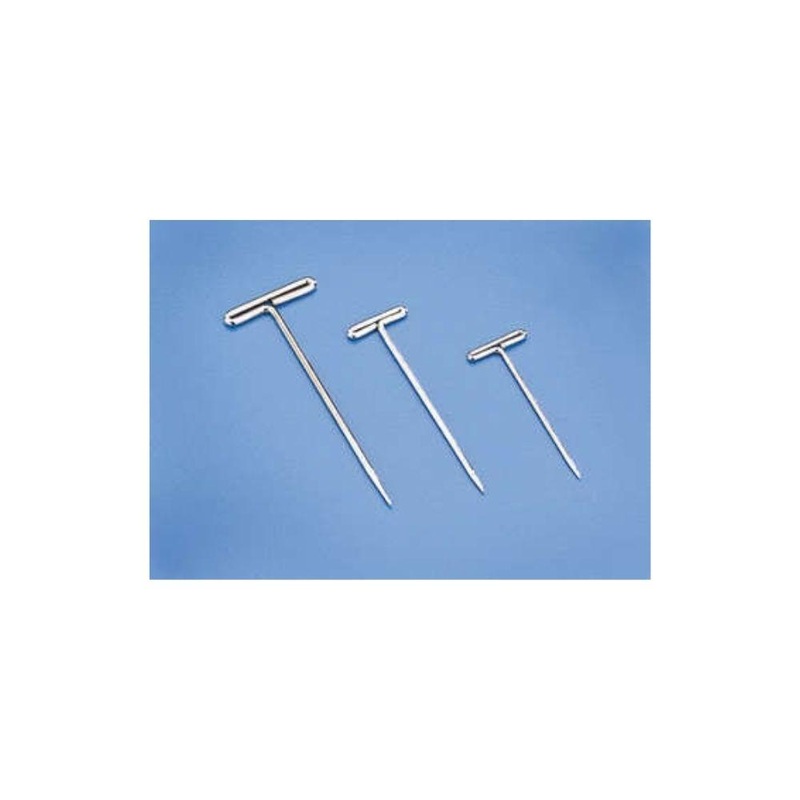 Dubro 100 Nickel Plated T/Pins – 1 Inch