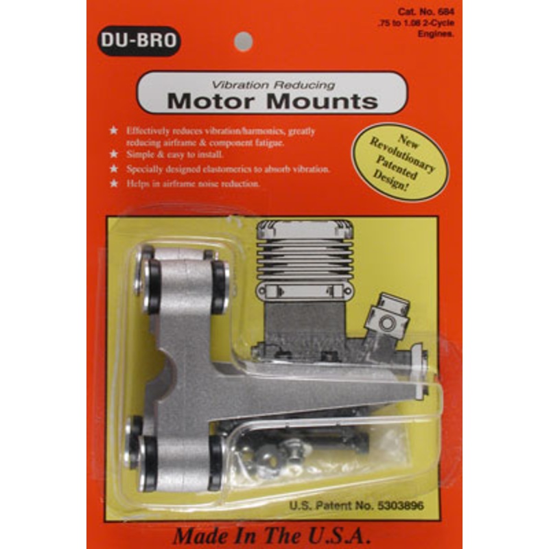 Dubro Motor Mount .75-1.08 2 Cycle*