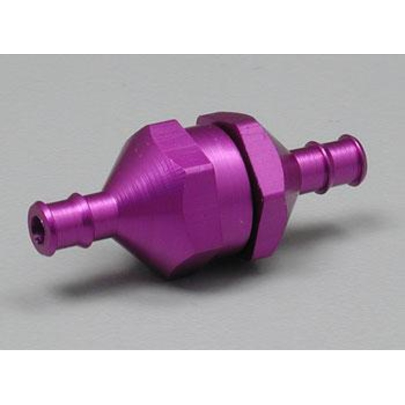 Dubro In Line Fuel Filter Purple Anodized  *