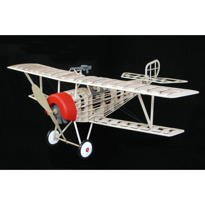 Guillows Nieuport II 1:12 Scale Laser Cut Balsa Model Kit, 609mm WS