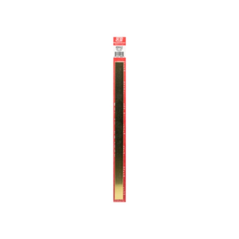 KS Metals Brass Strip .5Mm X18Mm X300Mm3Pcs
