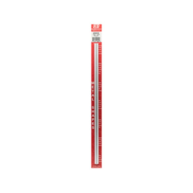 KS Metals Round Aluminum Tube 10Mm Od X300Mm 1Pc