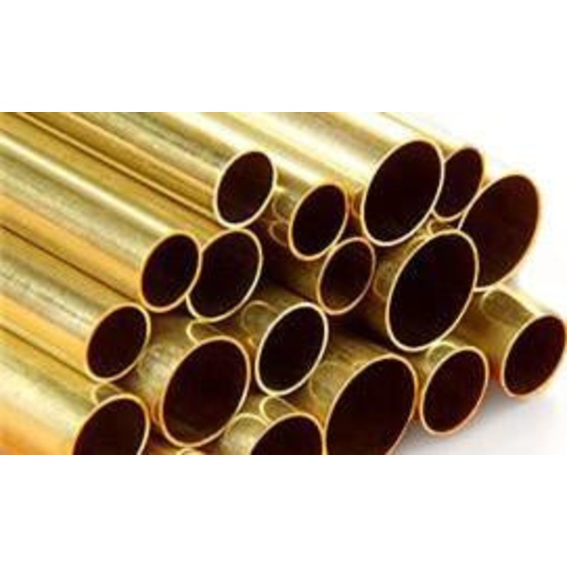 KS Metals Thin Wall Brass 4Mm Od X 300Mm3Pcs