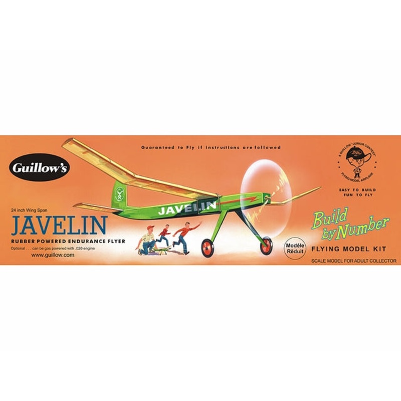 Guillows Javelin 609mm WS Balsa Model Kit