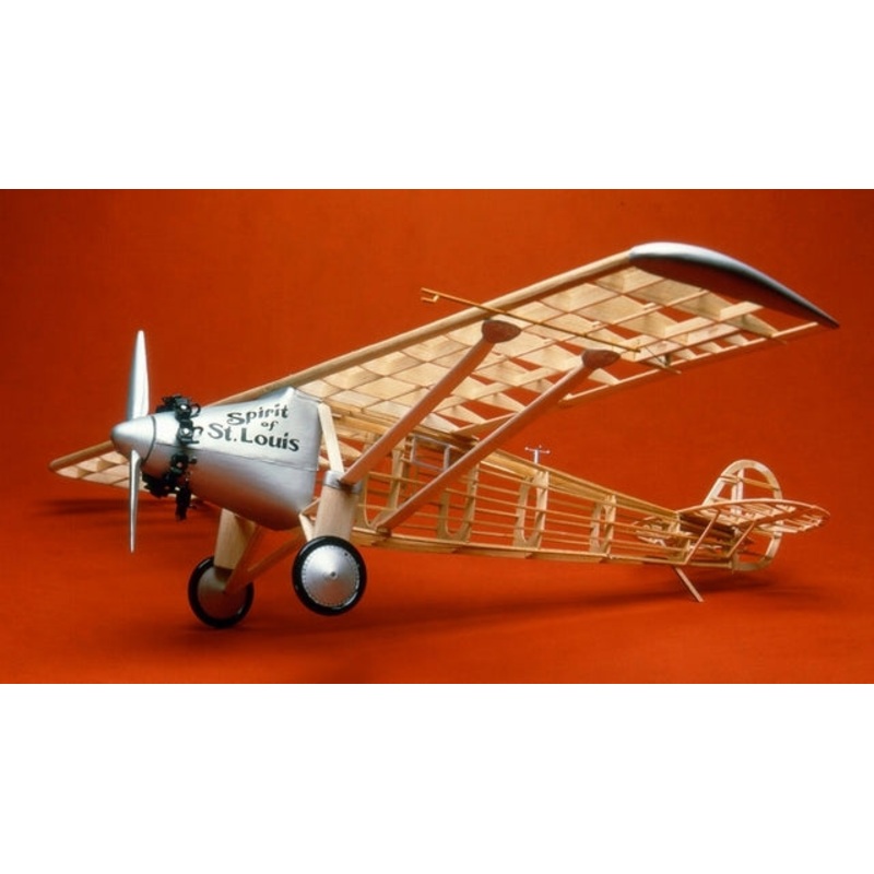 Guillows Spirit Of St. Louis 876mm WS Detailed Balsa Model Kit