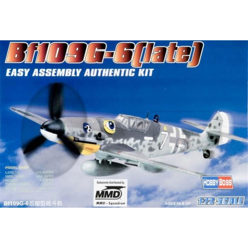 Hobbyboss 1:72 Bf109 G-6 (Late)