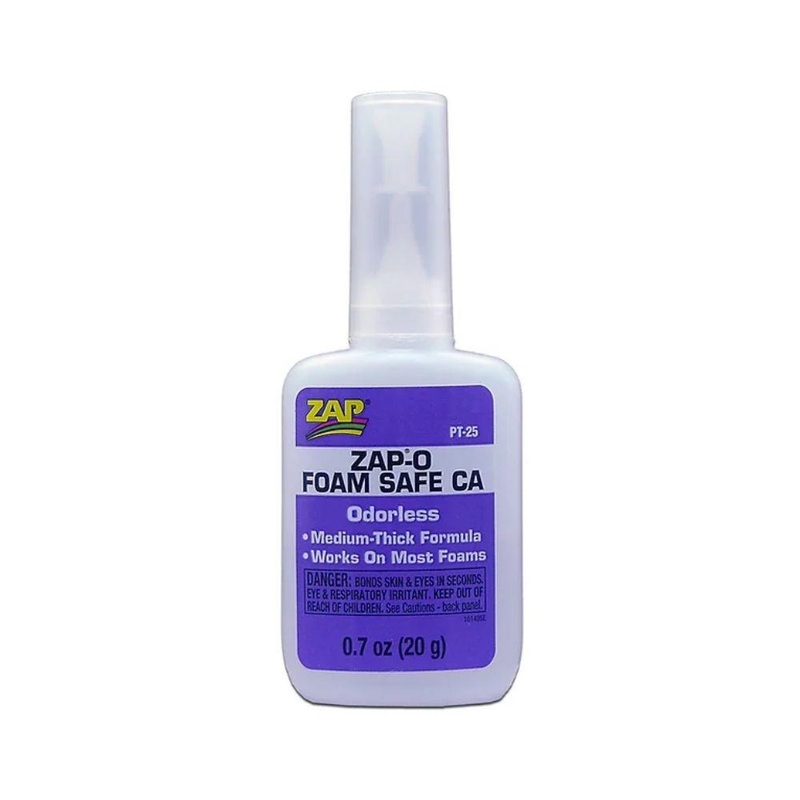 Zap Adhesive Zap-O 20 gram Foam Safe CAPacer  11730055