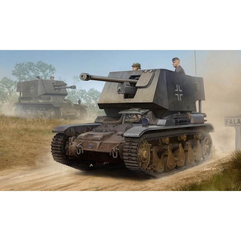 Hobbyboss 1:35 5 Cm Pak(T) Sfl.Auf Fgst.Pz