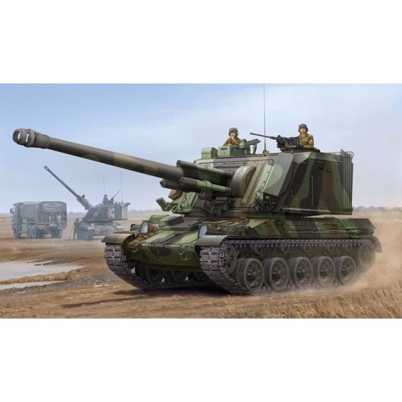 Hobbyboss 1:35 French Gct 155Mm AU-F1 SPH