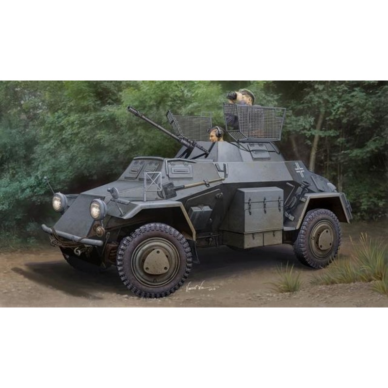 Hobbyboss 1:35 German Sd.Kfz.222 Leichter Panzerspahwagen