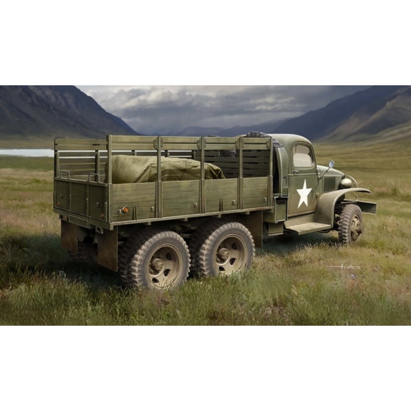 Hobbyboss 1:35 Us Gmc Cckw-352 Wood Cargo Truck