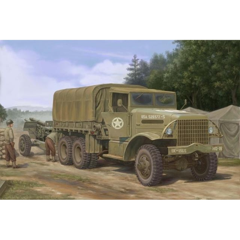 Hobbyboss 1:35 Us White 666 Cargo Soft Top Truck