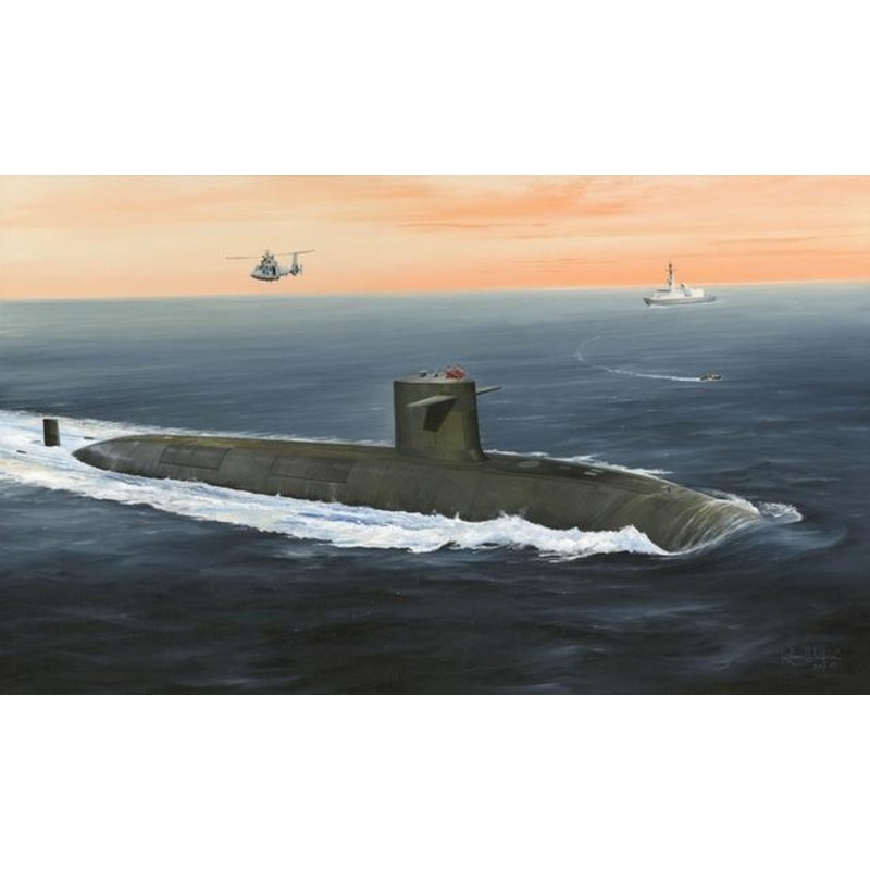 Hobbyboss 1:350 French Navy Le Triomphant SSBN Submarine