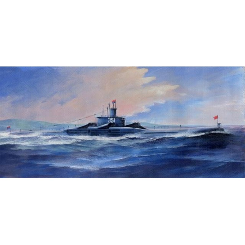 Hobbyboss 1:350 Pla Navy Type 033 WuhanSubmarine