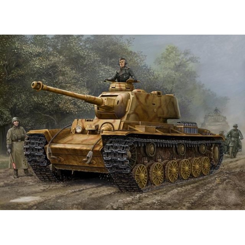 Hobbyboss 1:48 German Pz.Kpfw KV-1 756 rTank