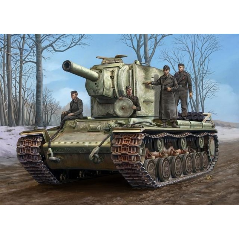 Hobbyboss 1:48 German Pz.Kpfw Kv-2 754(R( Tank