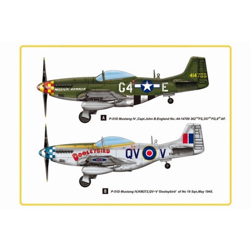 Hobbyboss 1:48 P-51D Mustang Iv F
