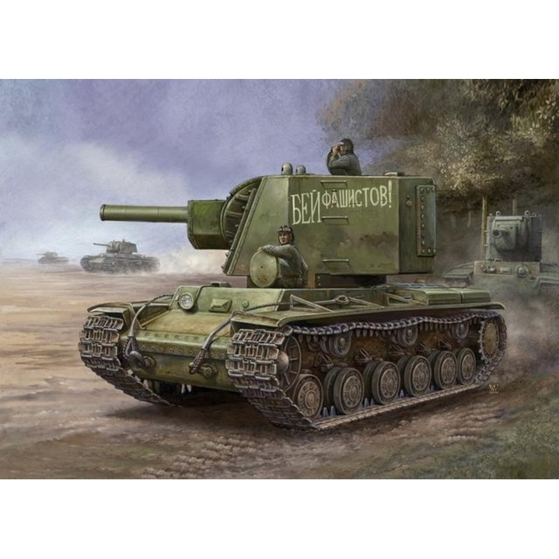 Hobbyboss 1:48 Russian Kv Big Turret Tank