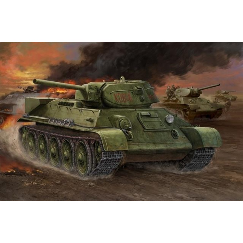 Hobbyboss 1:48 Russian T-34/7 6 Mod42