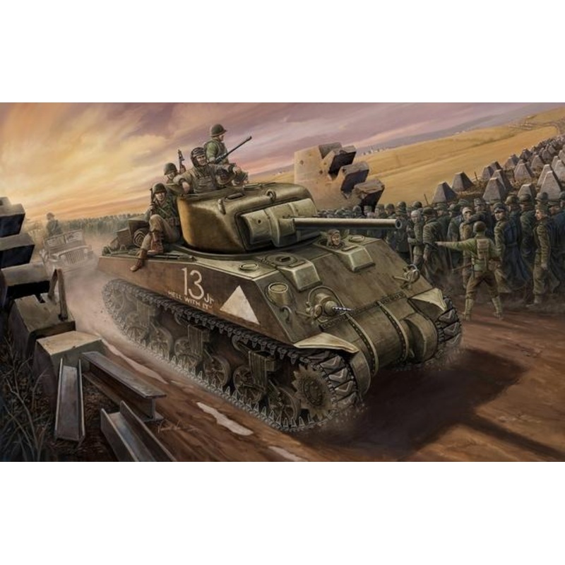Hobbyboss 1:48 U.S M4 Tank (Mid Productiion)