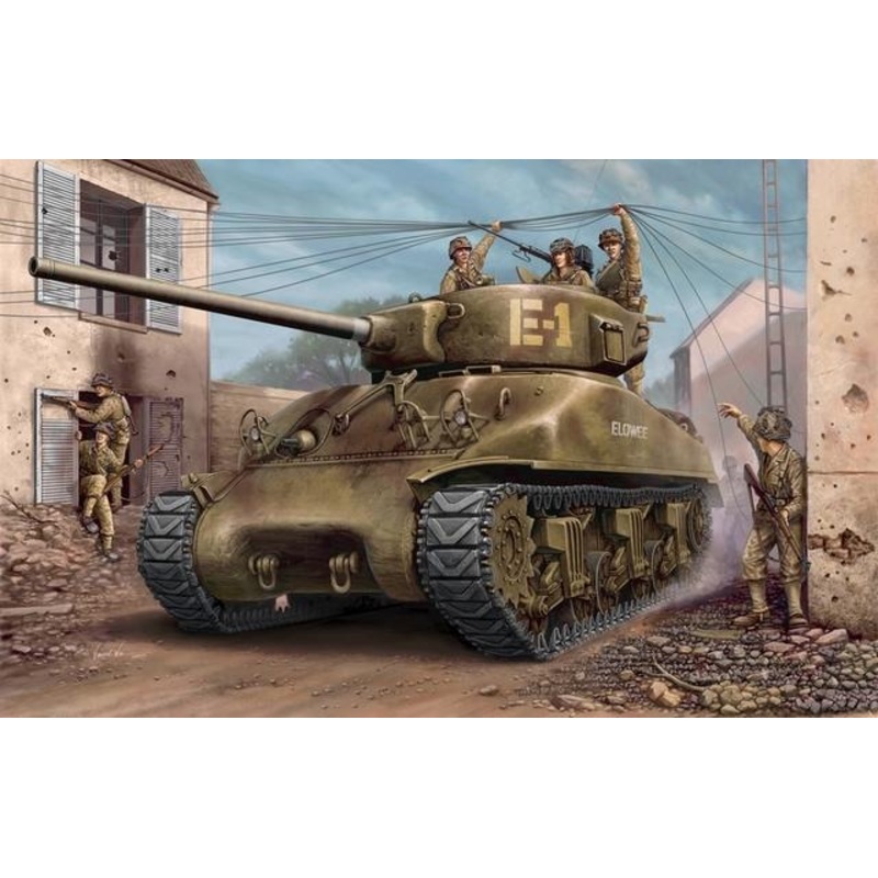 Hobbyboss 1:48 U.S M4A1 76(W) Medium Tank