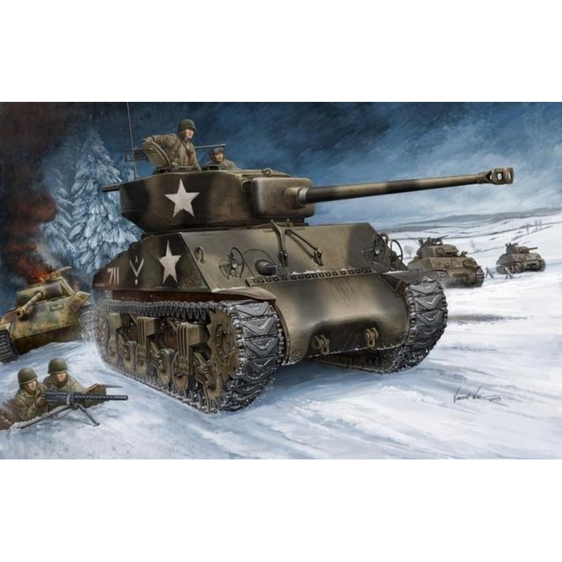 Hobbyboss 1:48 U.S M4A3 (76W) Tank
