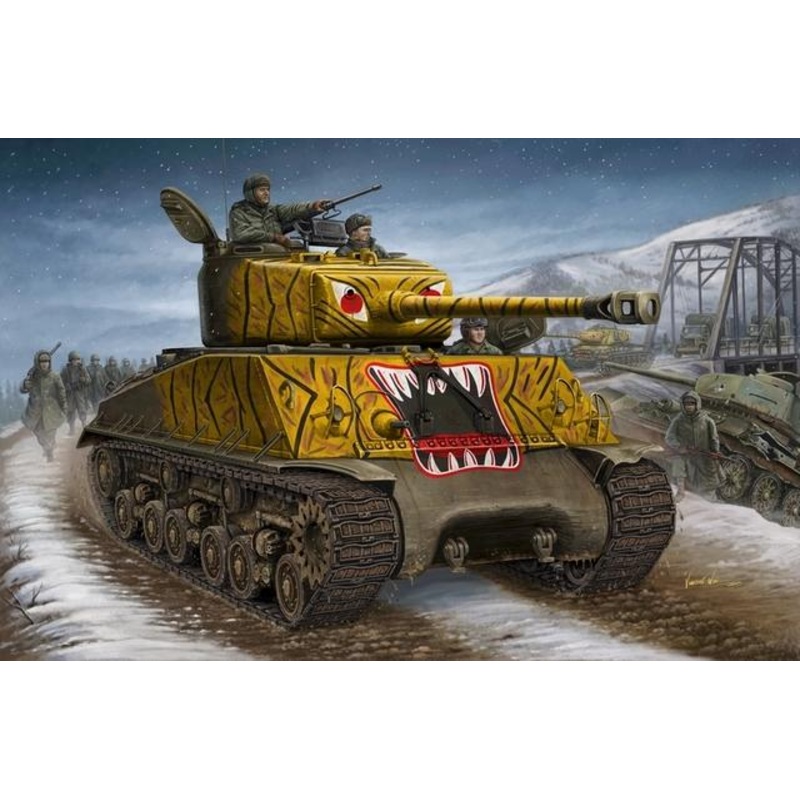 Hobbyboss 1:48 U.S M4A3E8 Tank
