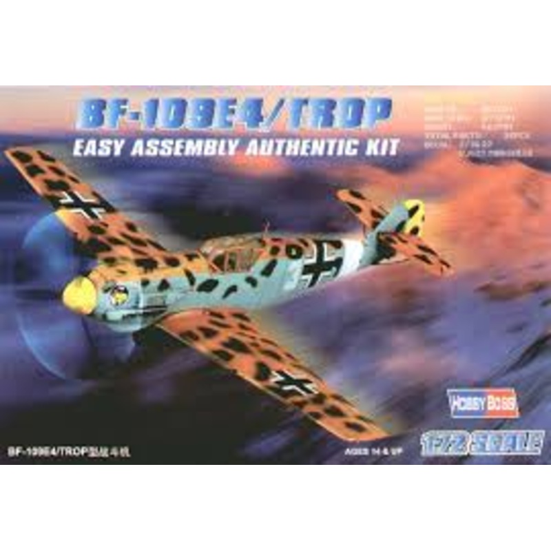 Hobbyboss 1:72 Bf109 E4 Trop