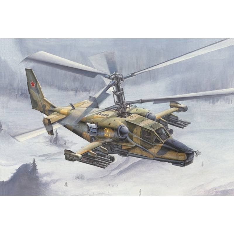 Hobbyboss 1:72 Russian Ka-50 Black Shark