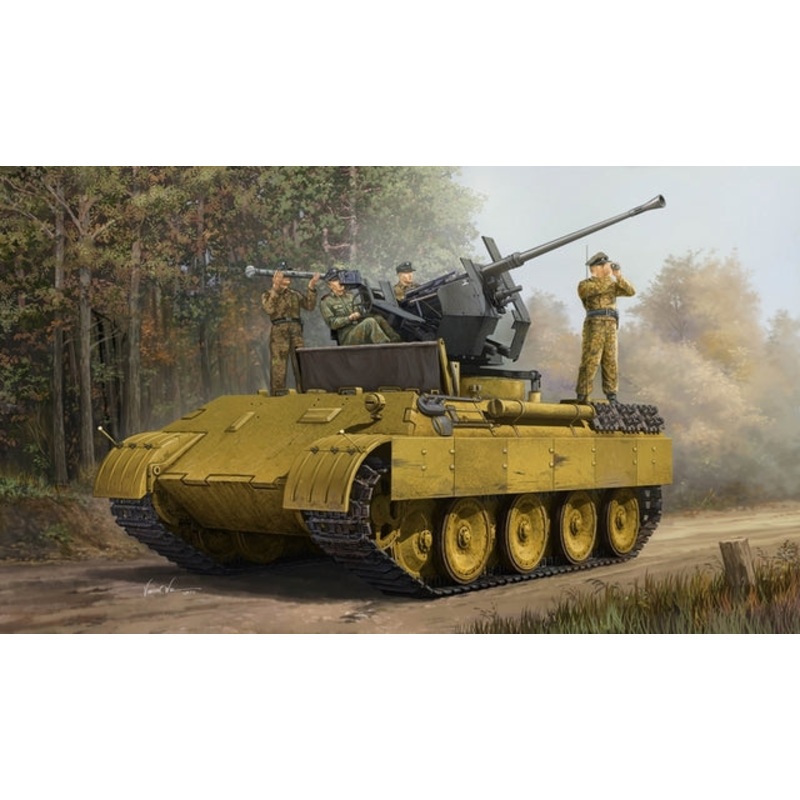 Hobbyboss 1:35 German Panther Ausf.D Flak Bergepanther