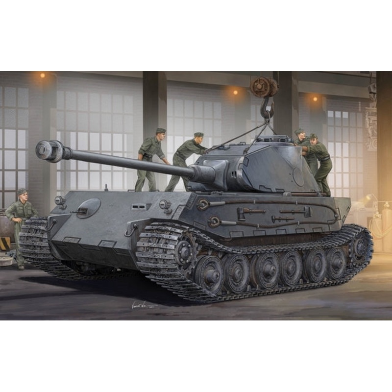 Hobbyboss 1:35 German Vk4502 (P) Hintern
