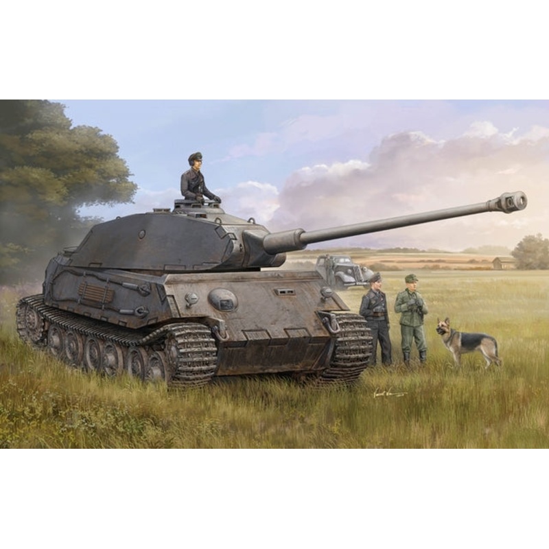 Hobbyboss 1:35 German Vk4502 (P) Vorne