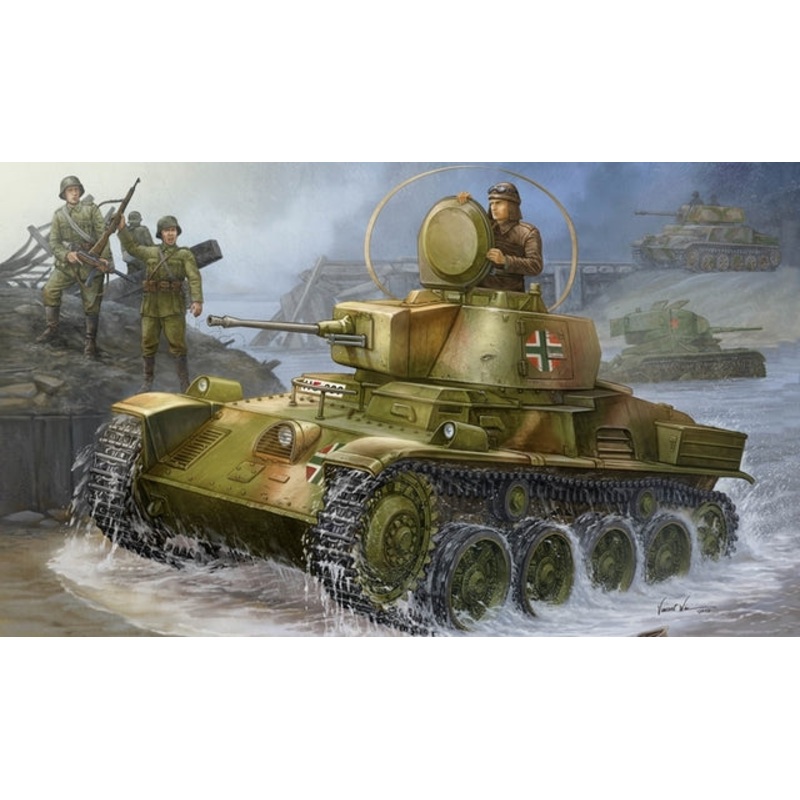 Hobbyboss 1:35 Hungarian Light Tank 38MToldi