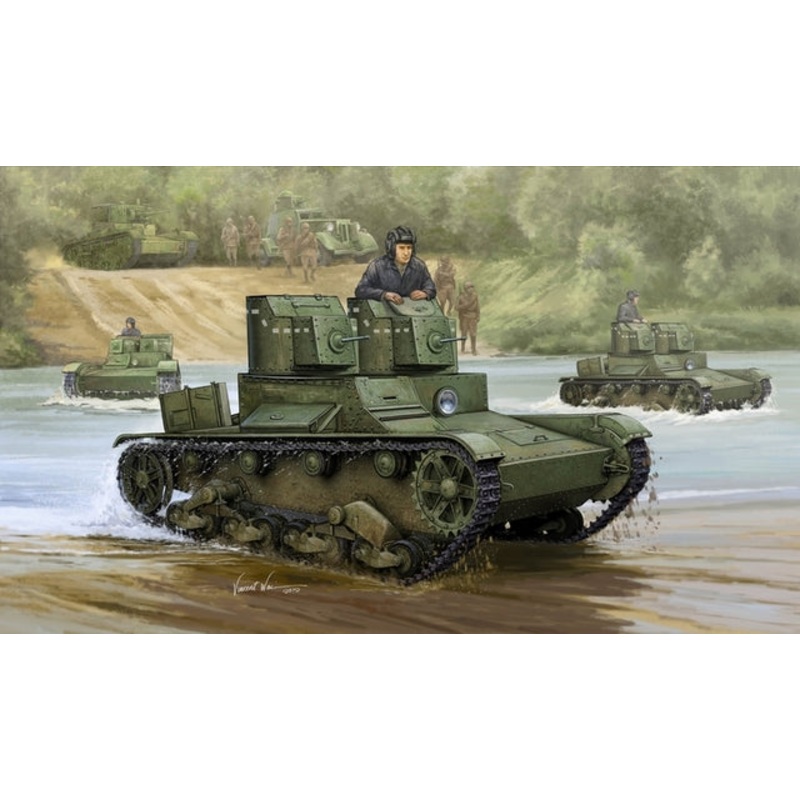 Hobbyboss 1:35 Soviet T-26 Light Infantry Tank