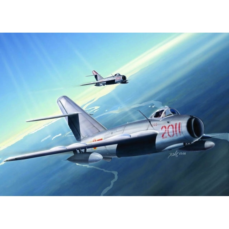 Hobbyboss 1:48 Mig-17F Fresco C