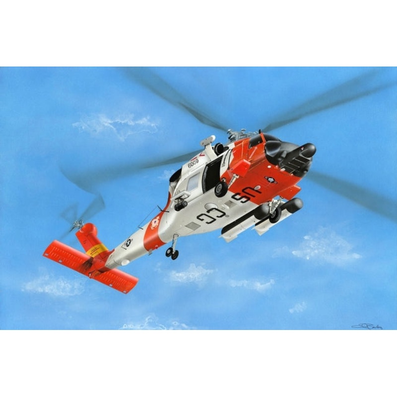 Hobbyboss 1:72 Hh-60J Jayhawk Helicopter