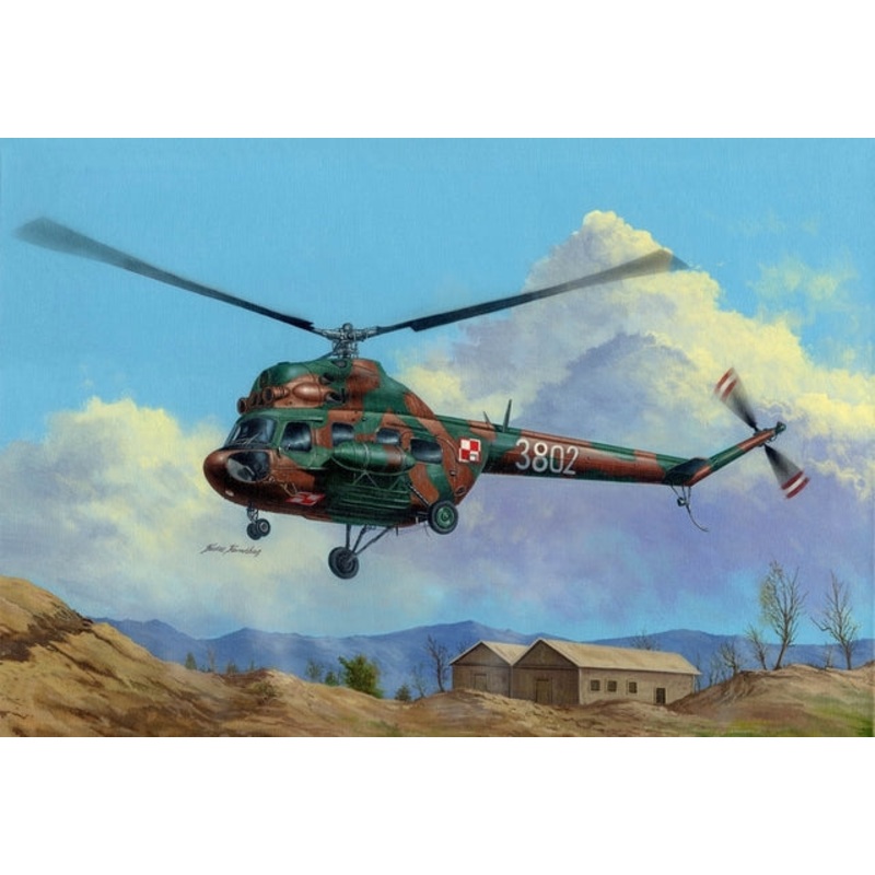 Hobbyboss 1:72 Mi-2T Hoplite Helicopter