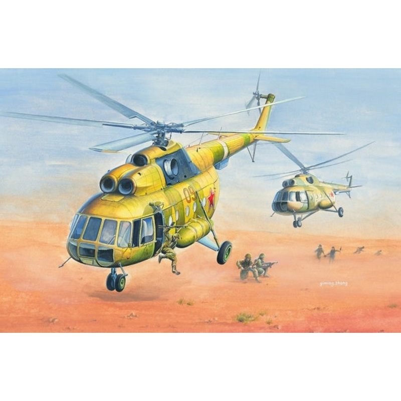 Hobbyboss 1:72 Mi-8T Hip-C Helicopter