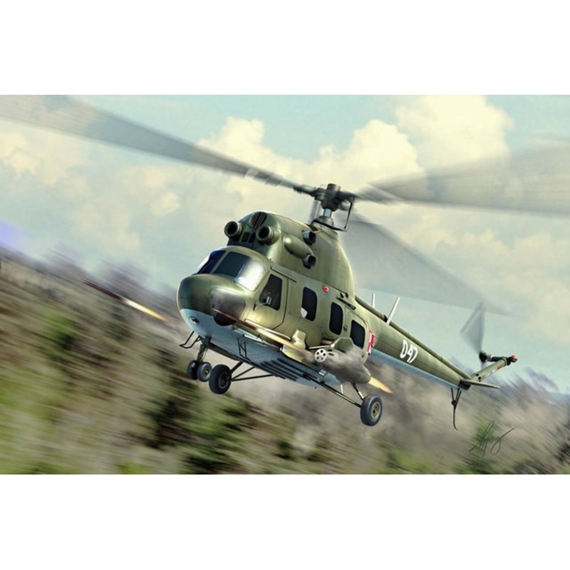 Hobbyboss 1:72 Mil Mi-2Urn Hoplite Helicopter
