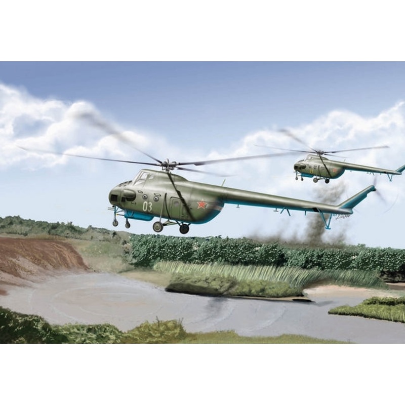 Hobbyboss 1:72 Mil Mi-4A Hound A Helicopter