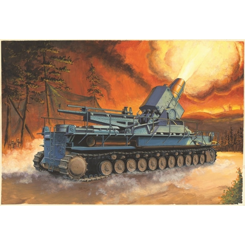 Hobbyboss 1:72 Morser Karl-Geraet 40/41Late Chassis