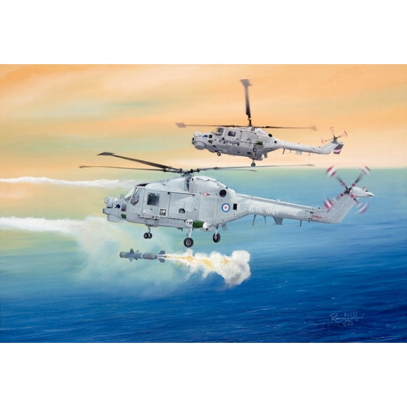 Hobbyboss 1:72 Royal Navy Super Lynx HMA.8 Helicopter