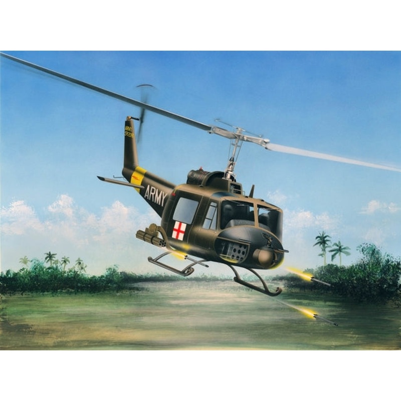 Hobbyboss 1:72 Uh-1B Huey Helicopter