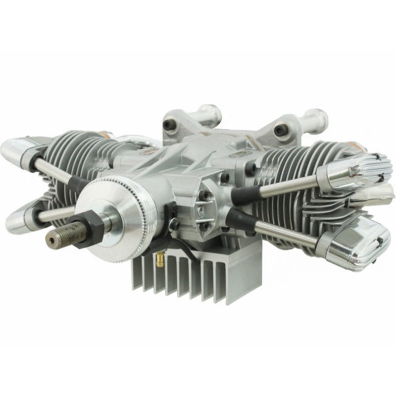 Saito FG-61Ts 4C Gas Twin Elec/Ign W/Mt