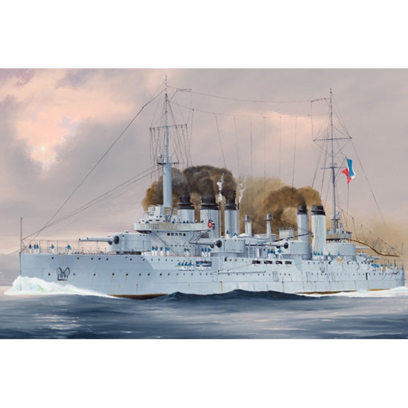 Hobbyboss 1:350 French Navy Pre-Dreadnought Battleship Danton