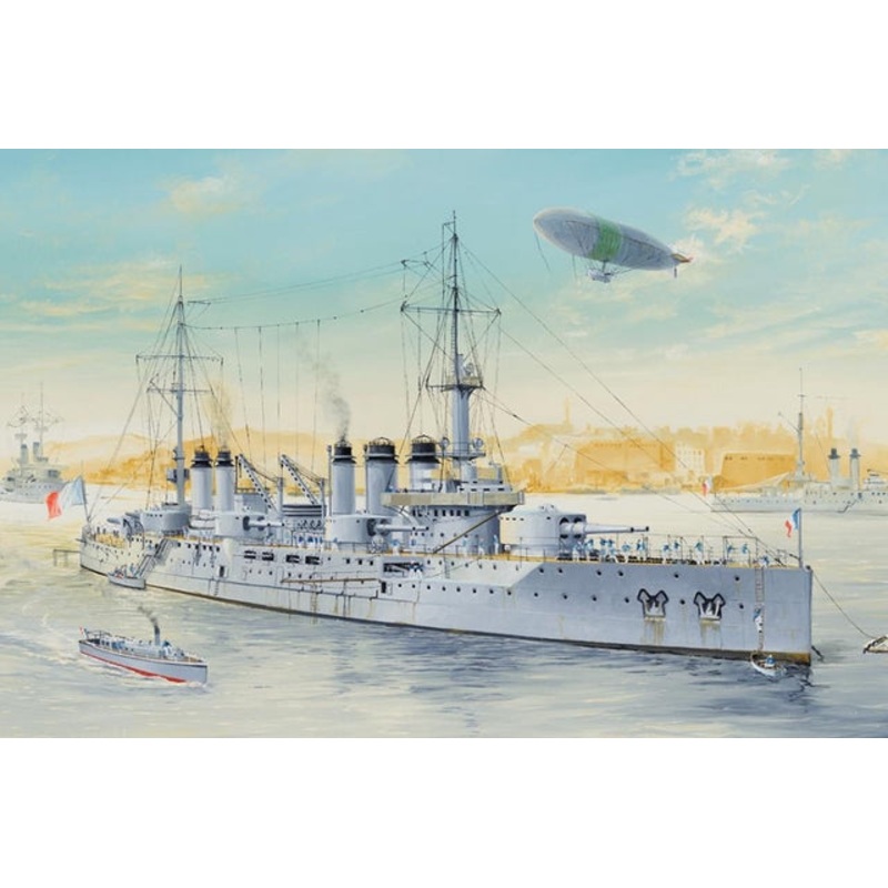 Hobbyboss 1:350 French Navy Pre-Dreadnought Battleship Voltaire