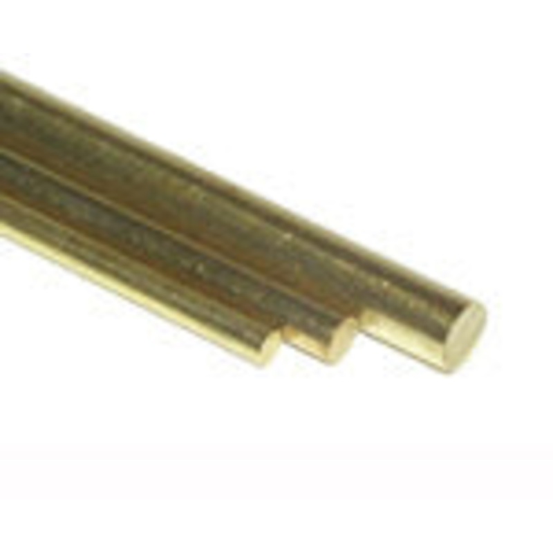 KS Metals Rod Brass 5/16X36 3 Pcs In Outer *